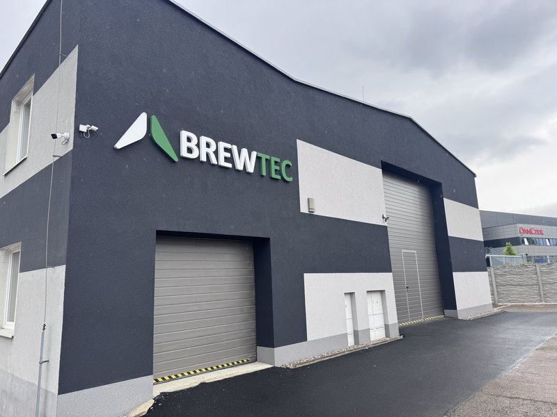 Výrobní hala Brewtec