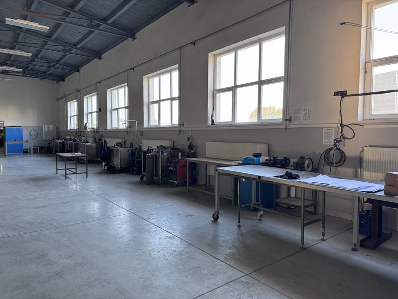 Výrobní zázemí Brewtec